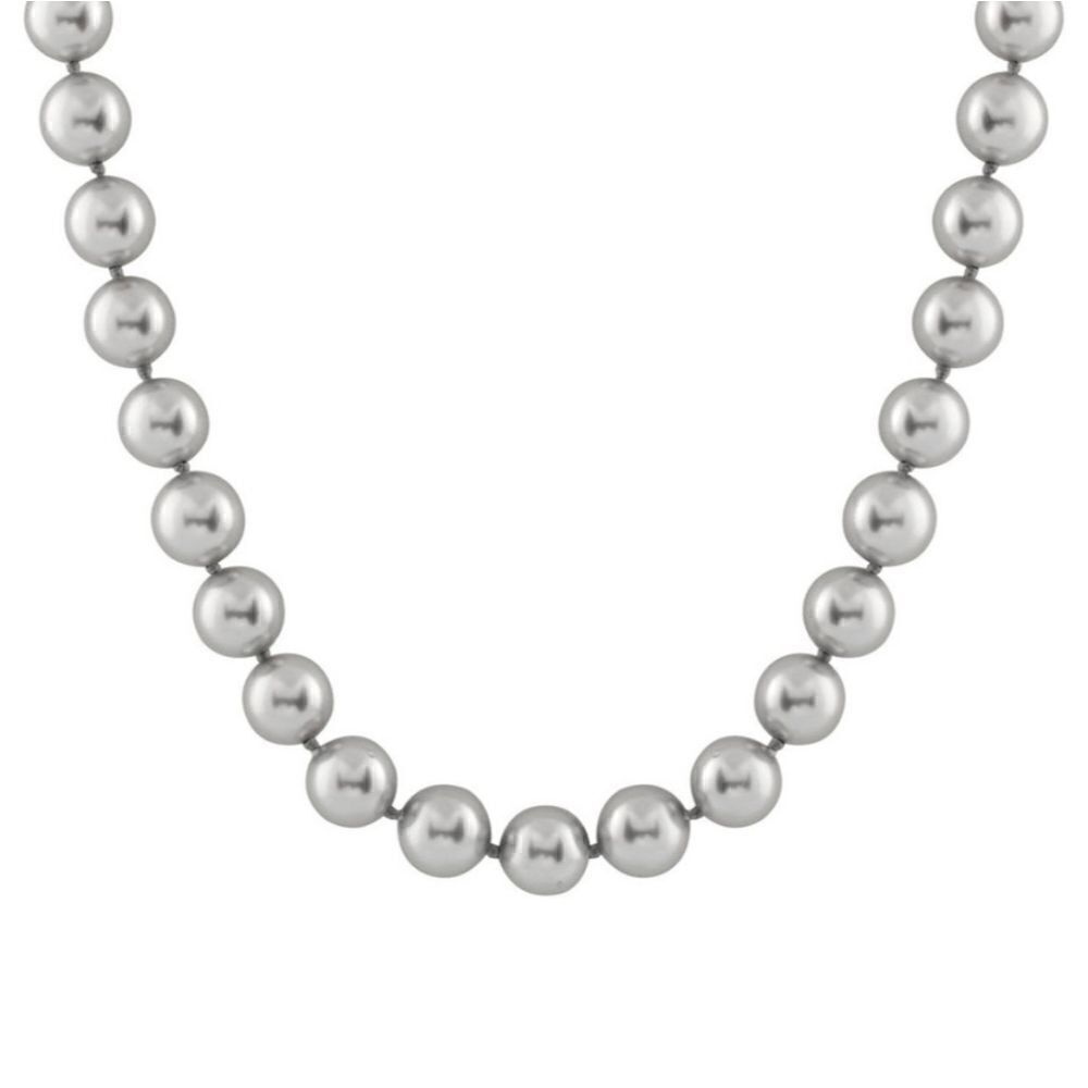 COPY - SPLENDID PEARLS Silver 16-17mm Shell Pearl Necklace